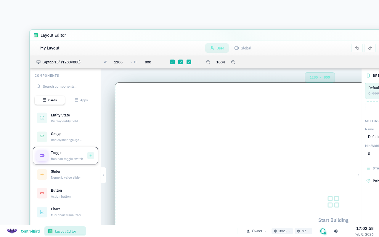 Layout Editor