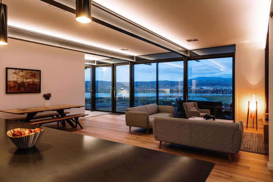 Modern smart home interior